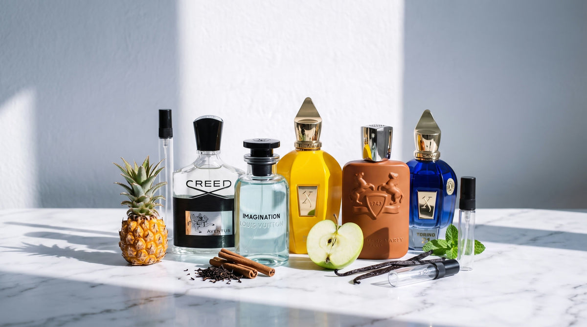 Decants de perfumes originales: Creed Aventus, Louis Vuitton Imagination, Xerjoff Erba Pura, Parfums de Marly Althaïr y Xerjoff Torino21