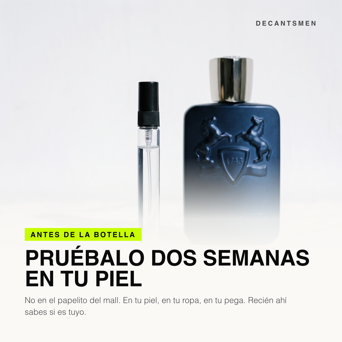 Decant de Parfums de Marly Layton: pruebalo dos semanas en tu piel antes de comprar la botella entera